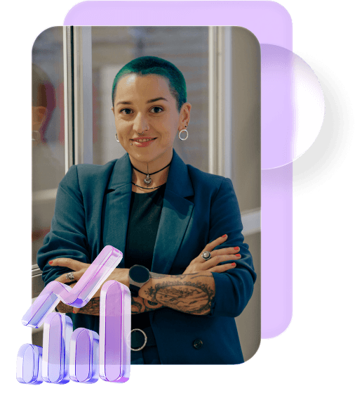 Profissional sorrindo